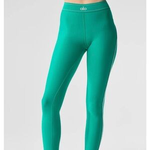 ALO Yoga Green Spruce High-Waisted Leggings